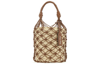 MIU MIU Leather Bucket Bag Handbag Women's Multicolor