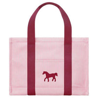 HERMES Waterproof Cotton And Wool Felt Blend Handbag Women's Pink