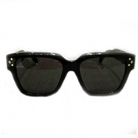 DIOR Acetate Rectangular Sunglasses Men's Black