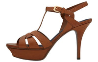 SAINT LAURENT One-Strap Sandals 10.5cm Women's Brown