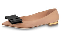 LOUIS VUITTON Blossom Casual Single Shoes Women's Beige