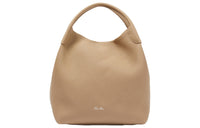 Loro Piana Calfskin Handbag, Shoulder Bag Large Size Women's Asa Frankincense