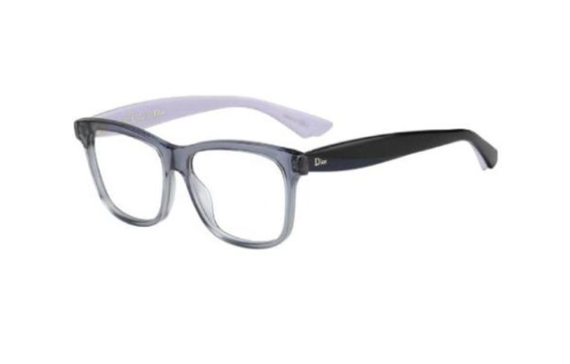 DIOR - Rectangular Eyeglass Frames Women's Black