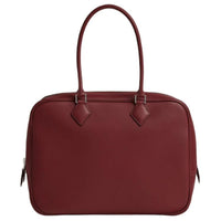 HERMES Swift Leather Handbag Women's Hermes Red