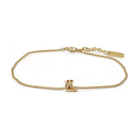 SAINT LAURENT Brass Bracelets Women's Gold/Silver