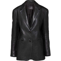 PRADA Single breasted Leather Jacket