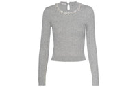 MIU MIU Cashmere Sweaters Women's Gray