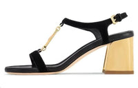LOUIS VUITTON Strap Sandals Women's Black