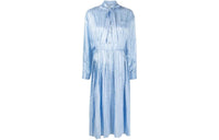 PRADA Long-Sleeved Dresses Women's Blue