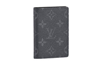 LOUIS VUITTON Coated Canvas Wallet Men's Gray
