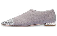 MIU MIU Casual Single Shoes Women's Silver
