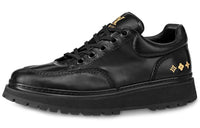 LOUIS VUITTON Abbesses Stylish Skateboarding Shoes Men's Black