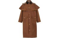 CELINE Coats Women's Caramel