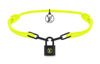 LOUIS VUITTON X Virgil Abloh Silver Lockit Bracelet
