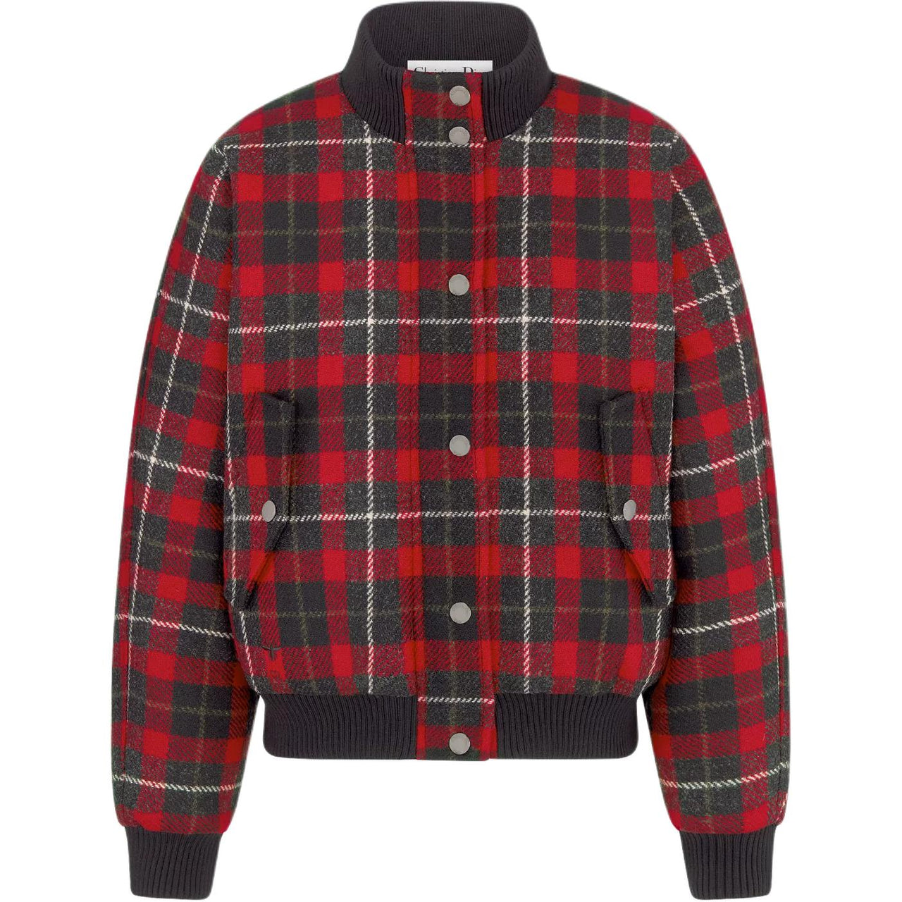DIOR Checked Bomber Jacket