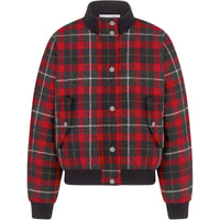 DIOR Checked Bomber Jacket
