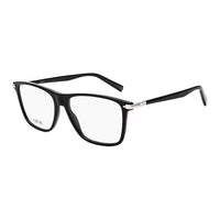 DIOR Plate Frame Irregular Shape Eyeglass Frames Unisex Bright Black