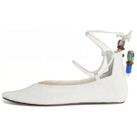 Loro Piana Bingin Casual Single Shoes Women's White