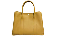 HERMES Garden Party Epsom Calfskin Handbag Women's 2S Sesame