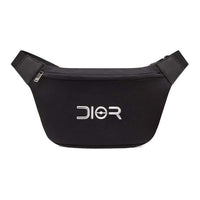 DIOR Sorayama Collaboration Nylon Fanny Pack Unisex Black