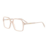 CELINE Irregular Shape Eyeglass Frames Unisex Beige