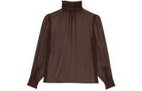 SAINT LAURENT Shirts Women's Brown