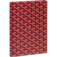 GOYARD Canvas With Calfskin Storage Bag Unisex Red