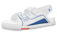 LOUIS VUITTON Trainer Beach Sandals Men's White