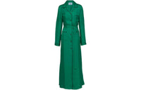 PRADA Long-Sleeved Dresses Women's Green