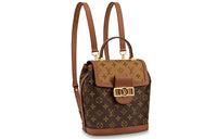 LOUIS VUITTON Backpack Dauphine Monogram Reverse Pm Brown
