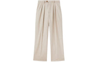 Loro Piana Yurik Trousers Casual Pants Women's Khaki
