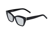 SAINT LAURENT Acetate Butterfly Sunglasses Women's Black