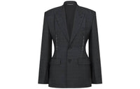 DIOR FW22 Business Suits Coats Men's Dark Gray
