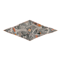 HERMES Mulberry Silk Silk Scarves Men's Khaki