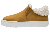 MIU MIU Low-Top Stylish Skateboarding Shoes Women's Cognac