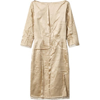 MIU MIU Crêpe Satin Silk Dress