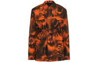 PRADA Coats Men Orange