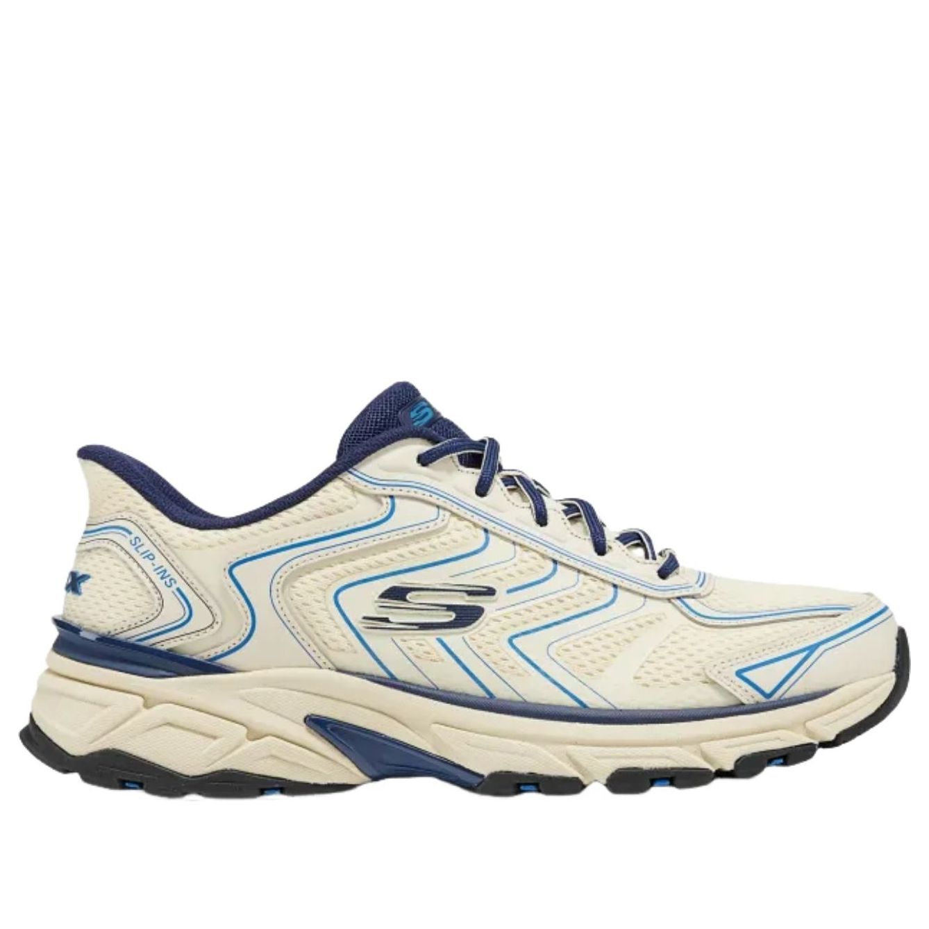 Skechers Stamina 'Beige Blue Ivory' 233150-NTBL