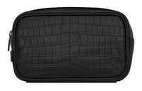 SAINT LAURENT Cow Leather Toiletry Bag Mini Men's Black