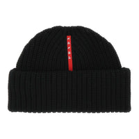 PRADA Polyester Beanies Women's Black