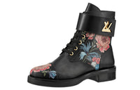 LOUIS VUITTON Wonderland Ankle Boots Women's Black