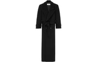 SAINT LAURENT SS23 Coats Women's Black