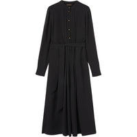 Loro Piana FW24 Long-Sleeved Dresses Women's Black