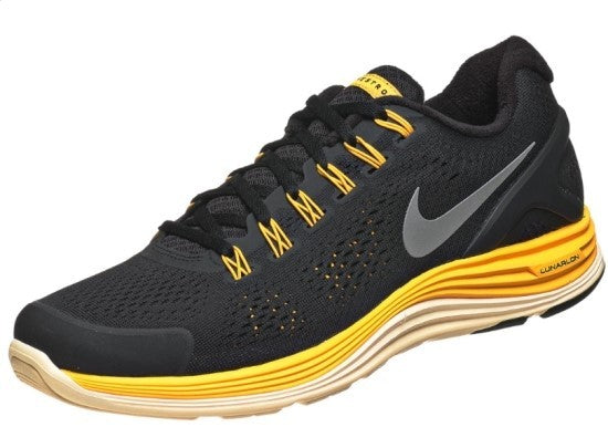 Nike Livestrong x LunarGlide+ 2 LAF 'Black Varsity Maize' 408922-077