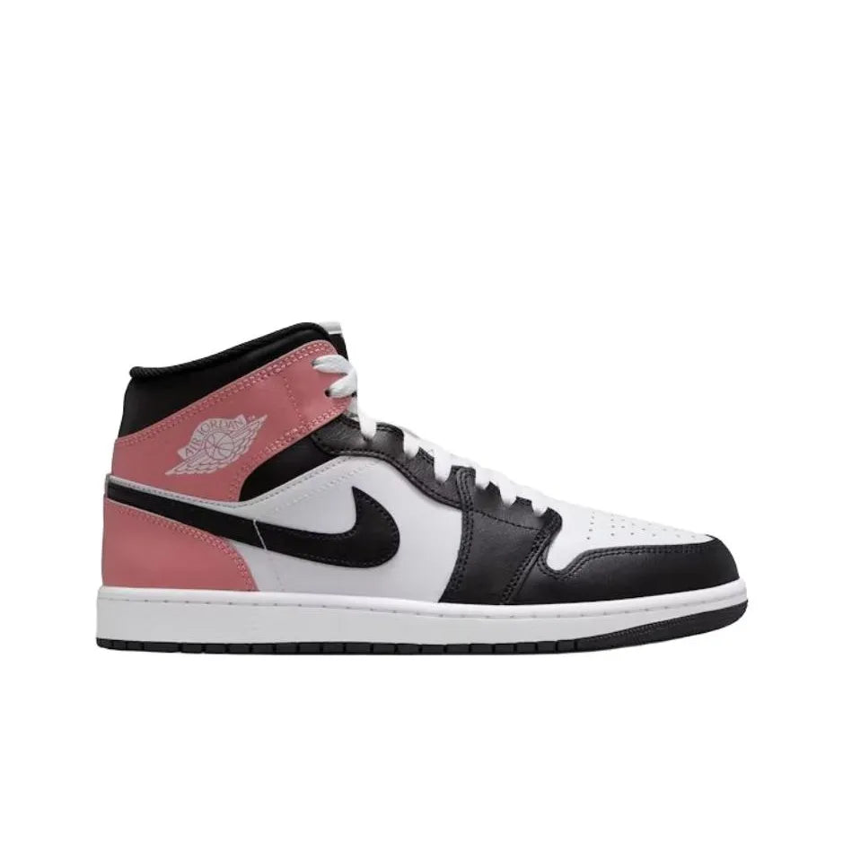 Air Jordan 1 Mid 'White Rust Pink Black' DQ8426-100