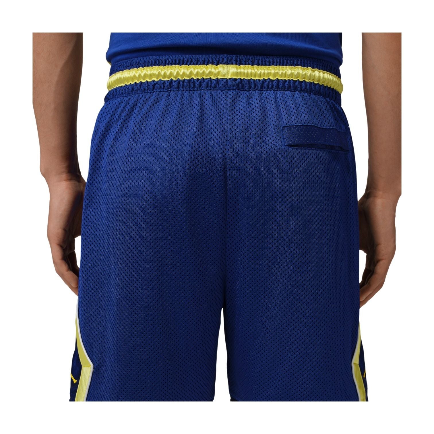 Air Jordan Mesh Diamond Shorts 'Old Royal Yellow Pulse' IF3913-417