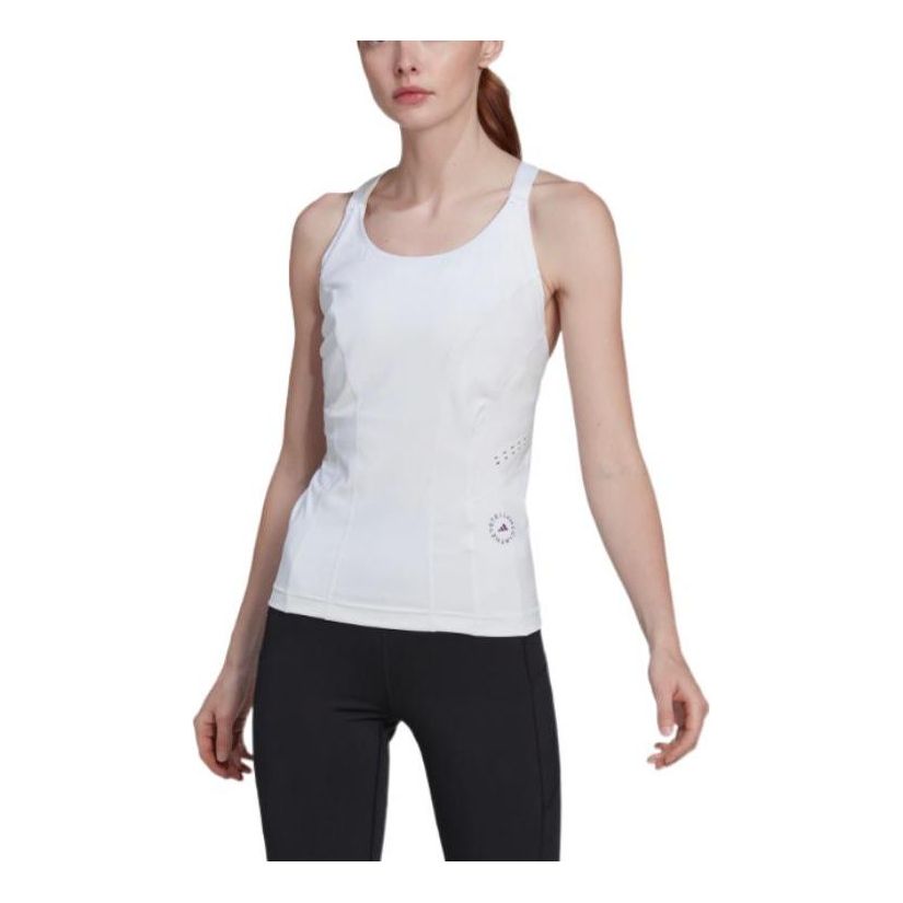 (WMNS) adidas By Stella Mccartney Truepurpose Tank Top Asia Sizing 'White' HG6870
