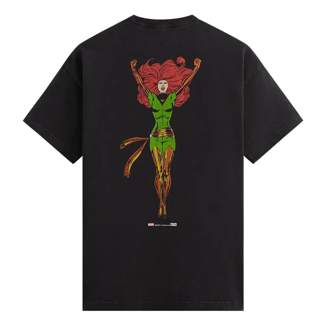 KITH SS23 x X-Men Phoenix T-Shirt 'Black' KHM031352-001