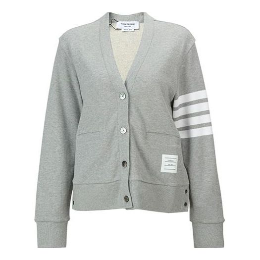 (WMNS) THOM BROWNE Cardigan 'Gray' FJT069A-00535-055