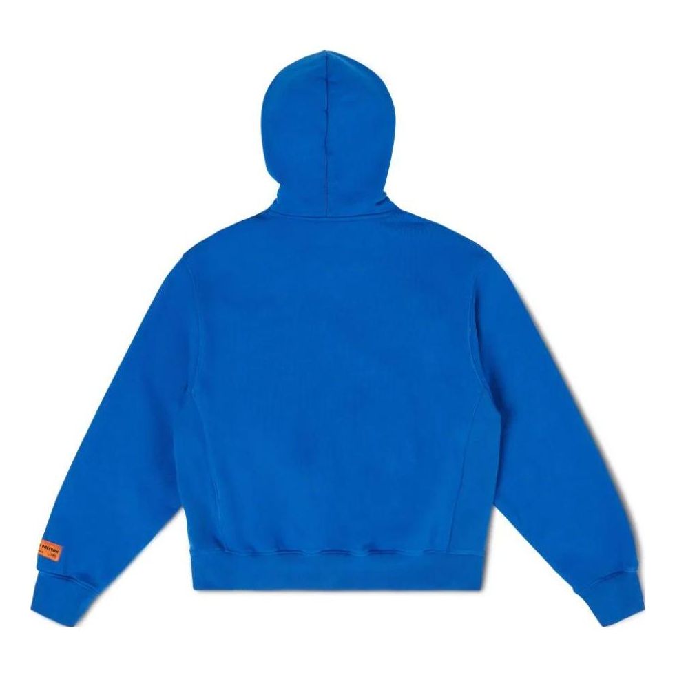 HERON PRESTON Censored Heron Hoodie 'Blue' HMBB024S23JER0024540